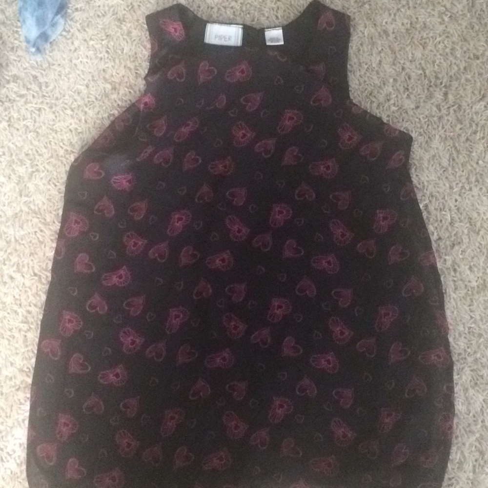 Girls sleeveless blouse